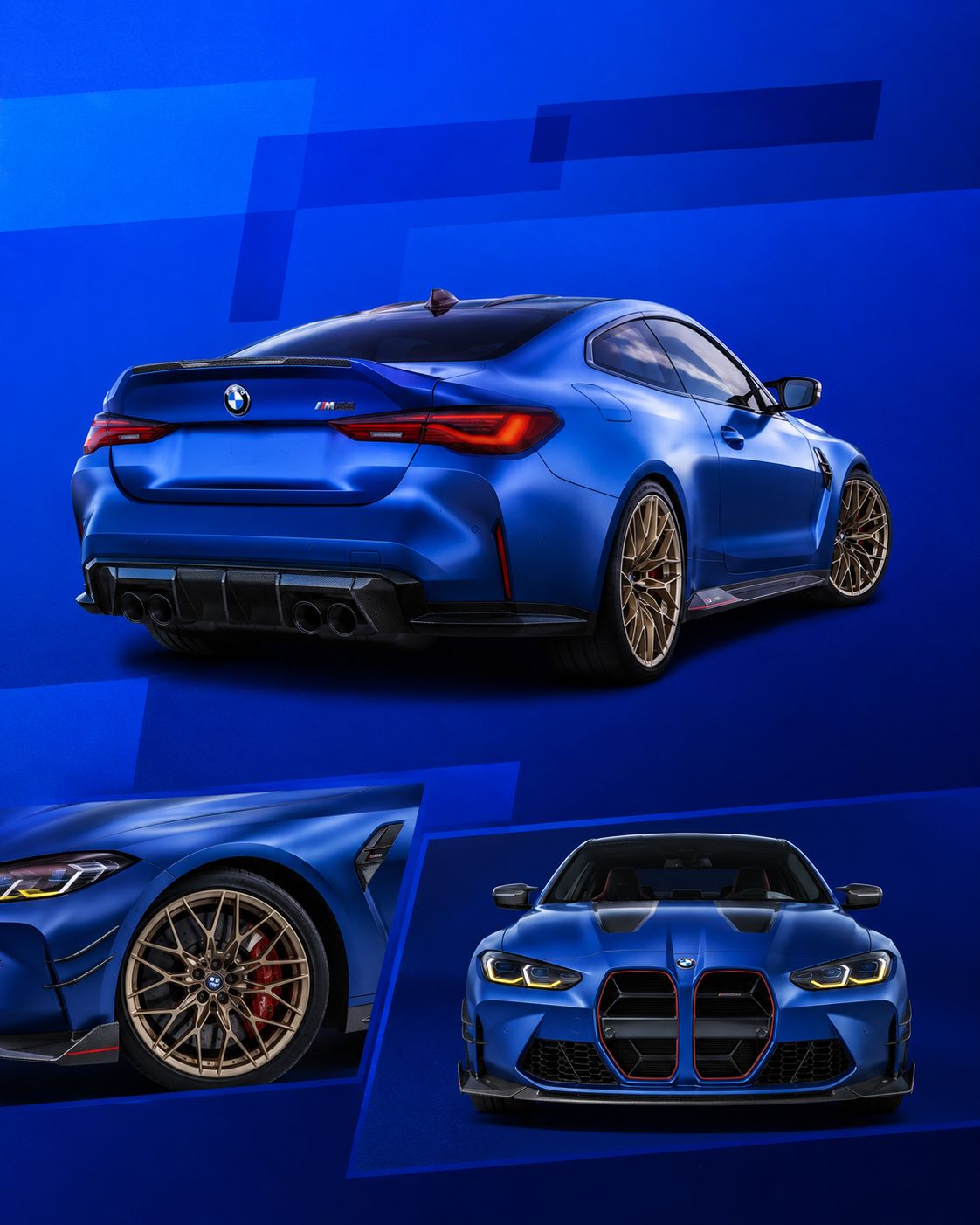 بوستر سيارة BMW M4 CSL الإعلاني
